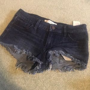Abercrombie Dark Jean Shorts